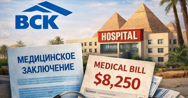 Паспорт в&nbsp;залоге у&nbsp;госпиталя, счёт за&nbsp;лечение туристки на $8 тыс.: ВСК объяснила, почему страховка не действует